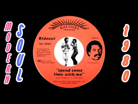 Rideout – Spend Some Time With Me [Hot Licks Records] 1980 Rare Modern Soul 45