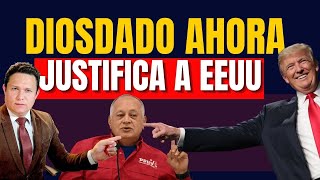 DIOSDADO CABELLO, DE ANTIIMPERIALISTA A JUSTIFICAR A TRUMP HOY
