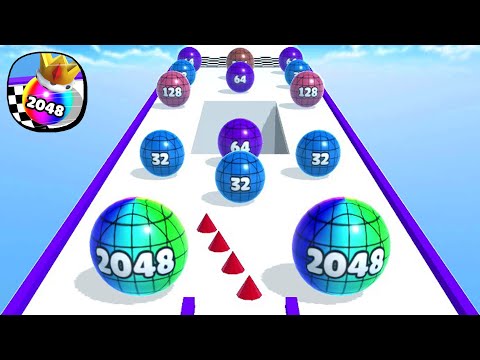 Ball Merge 2048 - All Levels Ball Gameplay Android, iOS ( Level 6082 - 6092 )