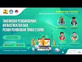 Tantangan Pembangunan Infrastruktur dan Peran Pendidikan Tinggi Teknik Tantangan Pembangunan Infrastruktur dan Peran Pendidikan Tinggi Teknik