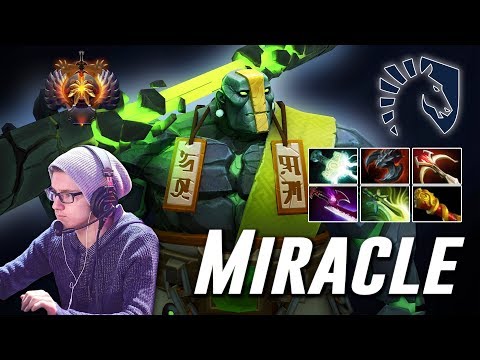 Miracle Earth Spirit | WTF CARRY BUILD | Dota 2 Pro Gameplay