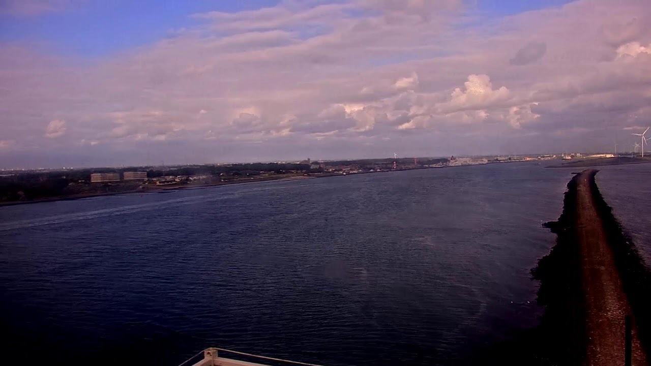 Live webcam view of Entrada del Puerto de Rótterdam