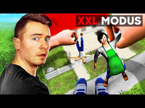 SCHOOLBOY RUNAWAY aber ich bin ein RIESE!!👣😈 (XXL Mod)
