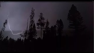 preview picture of video 'Lightning and Thunder Storm Elliston MT July 3 2014'