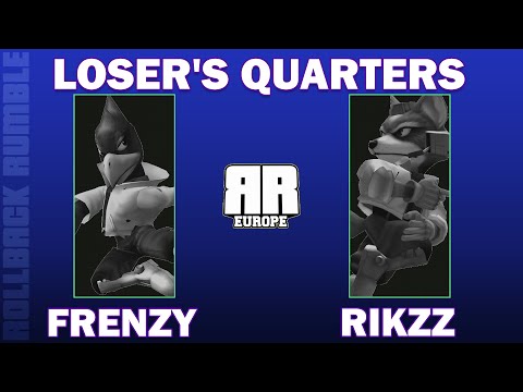 Frenzy (Falco) vs Rikzz (Fox) | Loser's Quarters | Rollback Rumble: Europe!