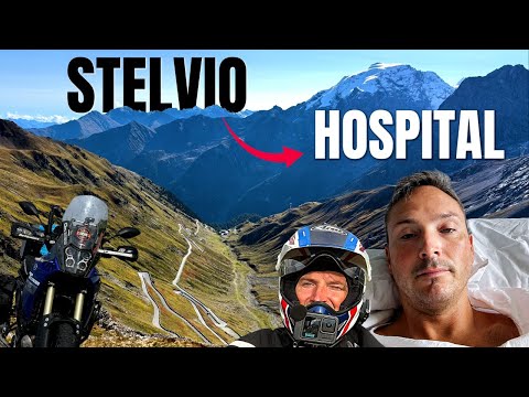 My Europe motorcycle trip ends here, Stelvio on the Tenere