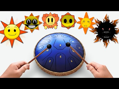 Sprunki Mr. Sun in 50 MODS recreated in REAL life!