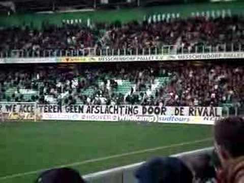 FC Groningen - Willem II (Z-side actie)