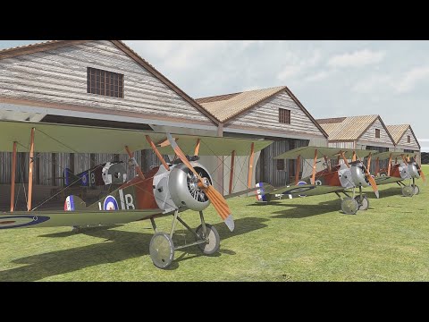 WW1 - The Great War Aerodrome - Stow Maries(HD)