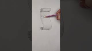 Draw a scroll! Easy drawing lesson for beginners.