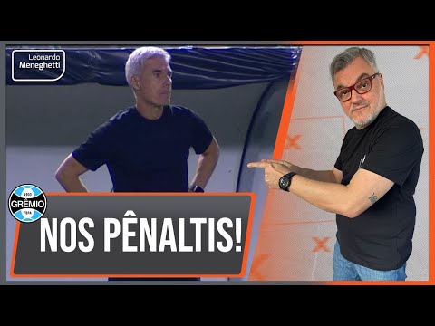 Luís Castro corrects the team at halftime and Grêmio wins a spot in the final on penalties!