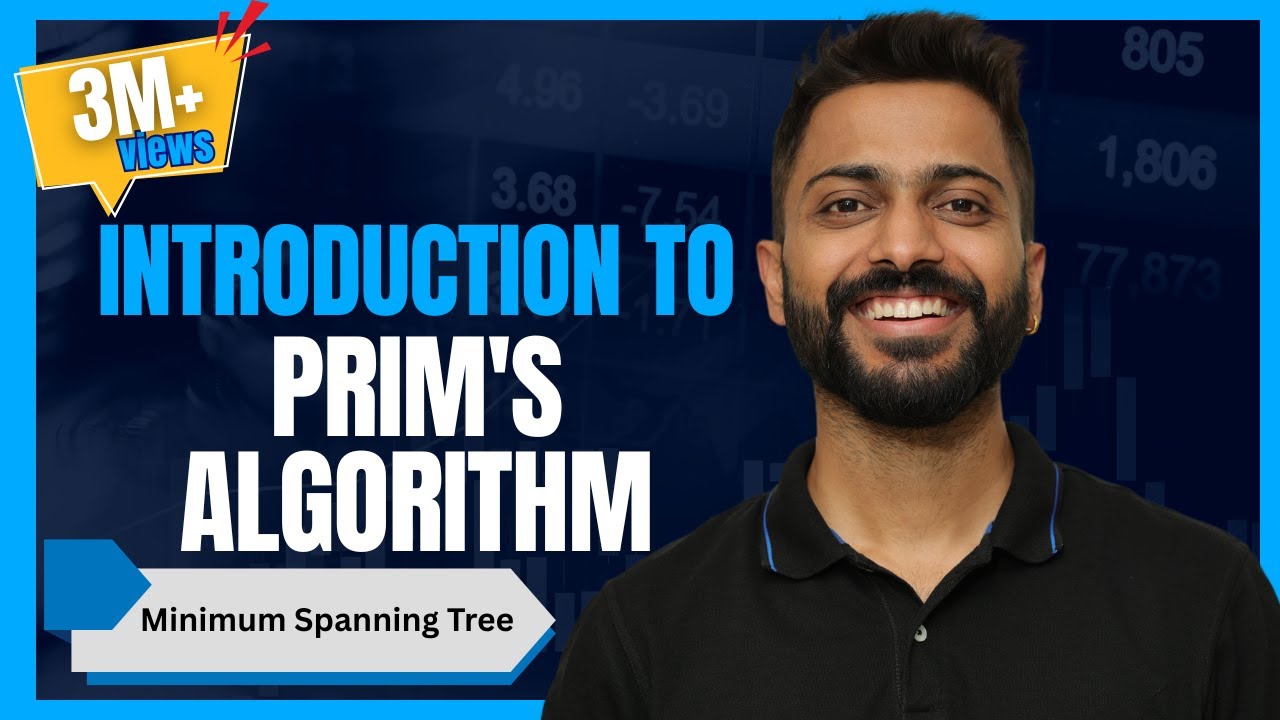 L-4.9: Prim's Algorithm for Minimum Cost Spanning Tree | Prims vs Kruskal