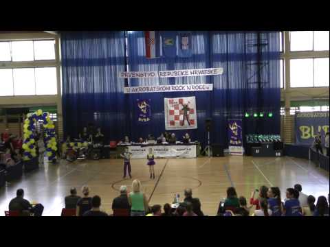 Prvenstvo RH 13.4.2013.; MINI Nika Delorko - Fran Loncar