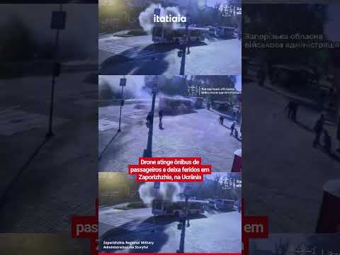Ataque de Drone a Ônibus Causa Ferimentos em Passageiros na Ucrânia