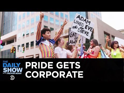 Corporations Capitalize on Pride Month | The Daily Show Video