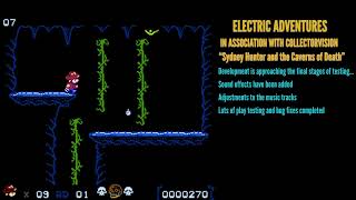 Sydney Hunter & The Caverns of Death NES   Development Update - July 2023