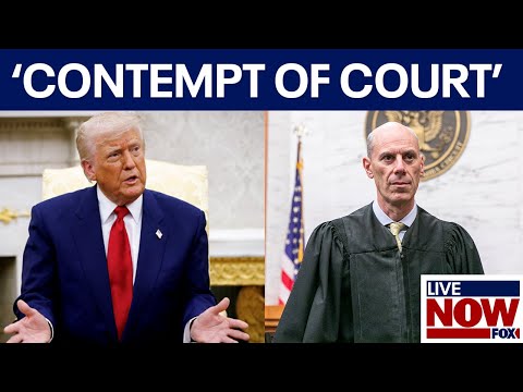 Video | BREAKING: Trump administration in 'contempt' over deportation fights | LiveNOW from FOX