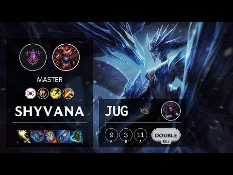 Shyvana Jungle vs Elise - KR Master Patch 10.5