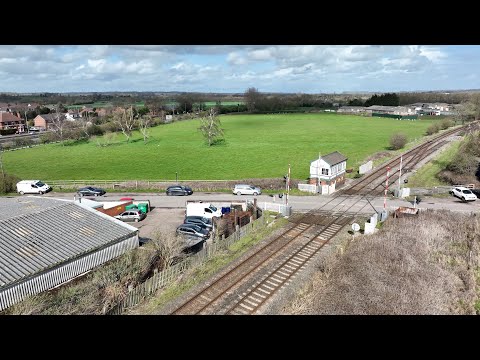 Deltic 55009 Alycidon on a positioning move from Carnforth to Barrow Hill . VERY RARE at Alrewas.