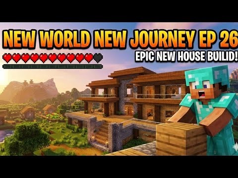 New world new journey Ep 26 epic new house build part 2