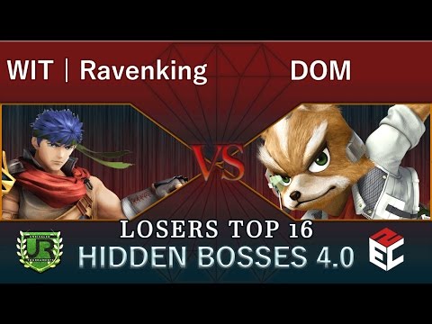 Hidden Bosses 4.0  LOSERS TOP 16 - WIT | Ravenking (Ike) vs DOM (Fox)