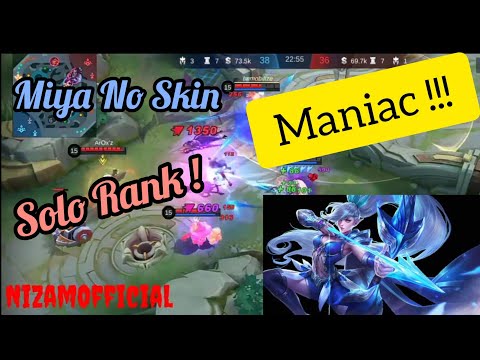 Miya Attack Speed Full Damage Maniac !!! 2 HIT Hilang !