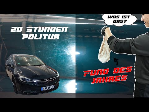 Von heftig ZERKRATZT zu perfekt glänzend! | Opel Astra K | Desaster Detailing Politur