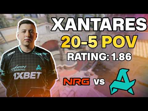 ☢️ XANTARES POV: INFERNO UNTOUCHABLE vs NRG! | IEM Dallas 2025