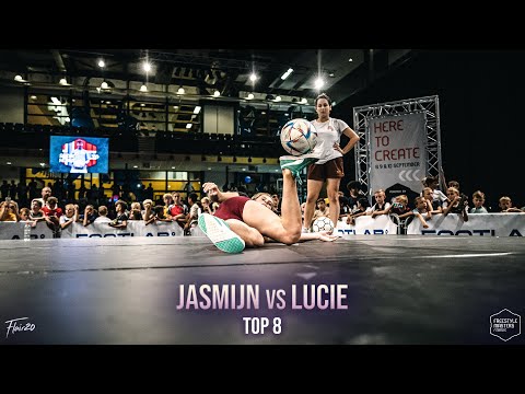 Jasmijn vs Lucie - Women's Top 8 | Scania Freestyle Masters 2023