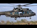 Big Helicopter Brazilian Army EC725 Engine Startup and Takeoff Video