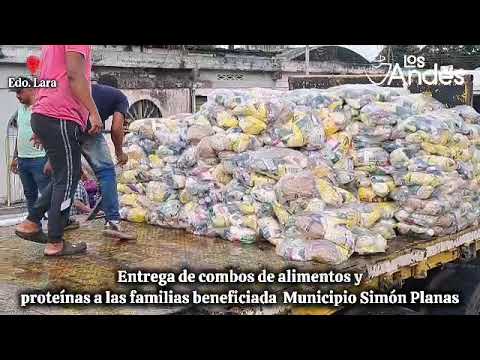 Entrega de alimentos en Simón Planas #Lara 
