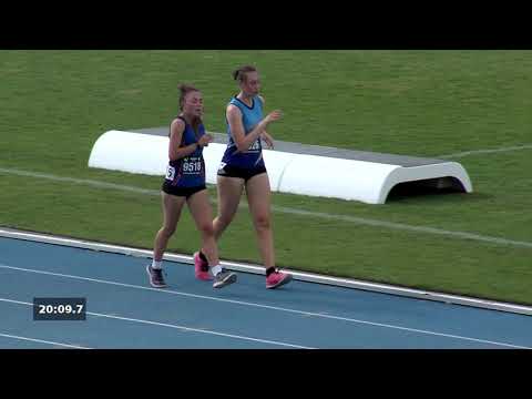 2018 Vic Schools Champs. 5000m Walk