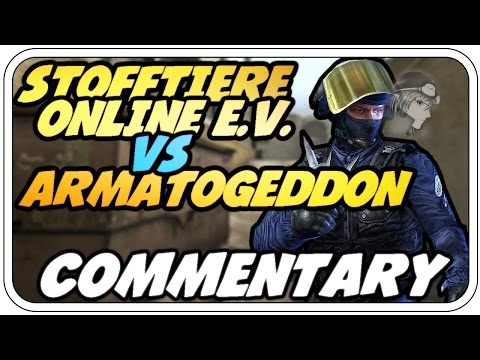 STOFFTIERE ONLINE E.V. VS ARMATOGEDDON - CS:GO COMMENTARY - TURNIER: CLASH2K - Dhalucard