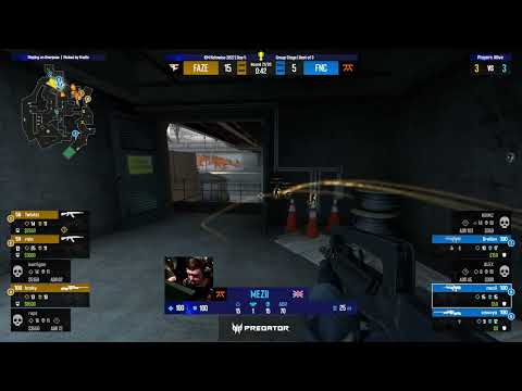 TWISTZZ Insane 4K against Fnatic -  Faze vs Fnatic - IEM Katowice 2022