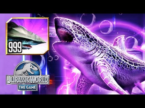 LEVEL 999 MEGARCHELON NEW MEGALODON HYBRID (JURASSIC WORLD)