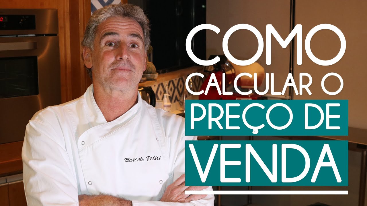 Como calcular o PREÇO DE VENDA dos seus pratos