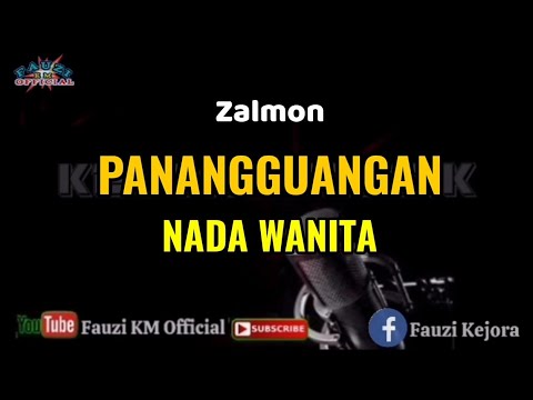 Panangguangan - Zalmon [Karaoke// Lirik] Nada Wanita