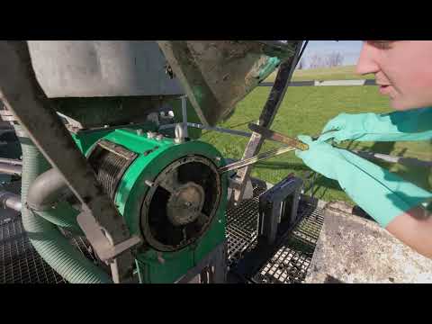 Siebwechsel für Reinigung-Sepogant-Biogastechnik Süd