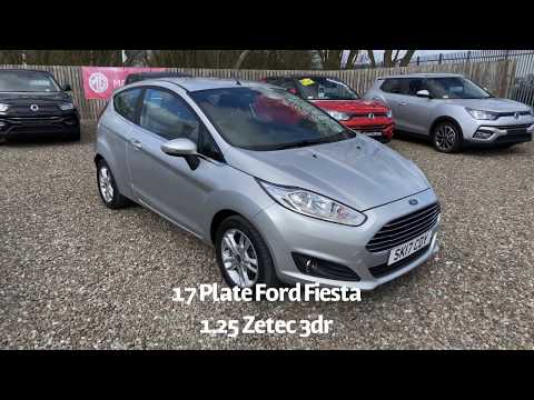 17 Plate Ford Fiesta 1.25 Zetec 3dr