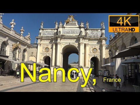 Nancy, França, 4K
