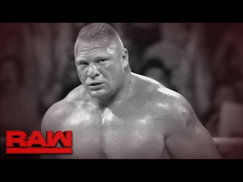Brock Lesnar is out for vengeance in the 2017 Royal Rumble Match: Raw, Dec. 26, 2016
