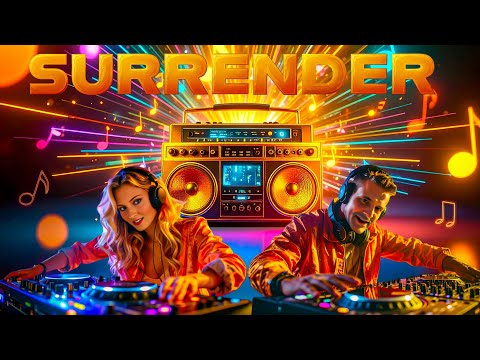 🔊 EuroMartina -  Surrender (Official Music Video) // ITALO DISCO / EURO DANCE / INSTRUMENTAL / MUSIC