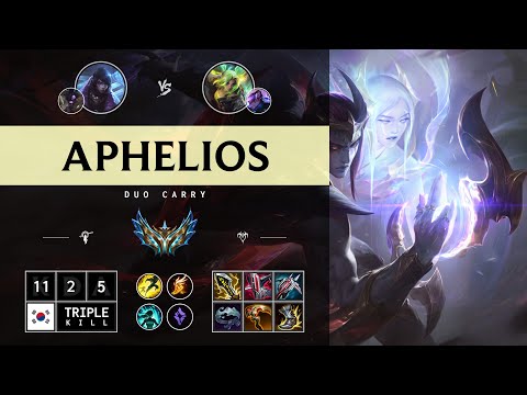 Aphelios ADC vs Zeri - KR Challenger Patch 14.12