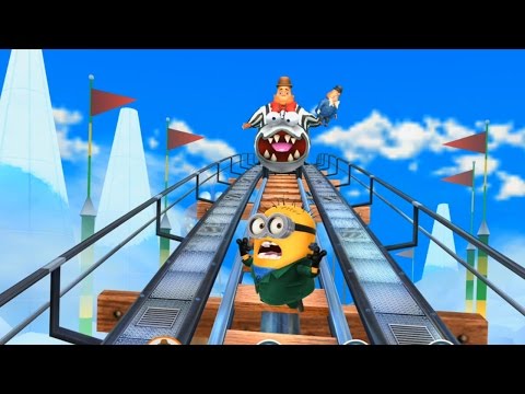 Despicable Me 2 - Minion Rush : Frankenstein Minion Vs Villaintriloquist ! Free Kids Games