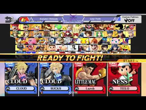 Pier Pressure X Doubles - Evanator+Dietsoda vs LazyB+Teelo (Loser's Bracket)
