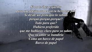 Barco De Papel - Rio Roma (Letra)
