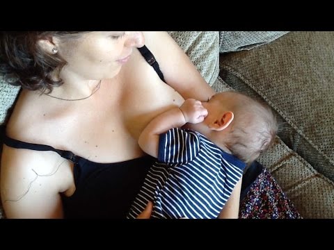 Breastfeeding Positions: Laid Back Breastfeeding Video