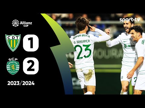 Resumo: Tondela 1-2 Sporting - Taça da Liga | sport tv