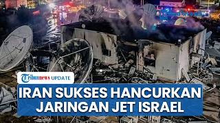Drone Bunuh Diri Iran Sukses Hancurkan Pusat Satelit Israel, Jaringan Jet Tempur Lumpuh saat Perang