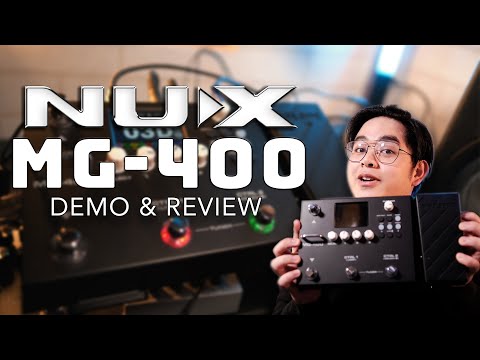 NuX MG-400 Modeling Guitar & Bass Processor, Best Value Modeler, Support Small Biz, Buy Here! image 3